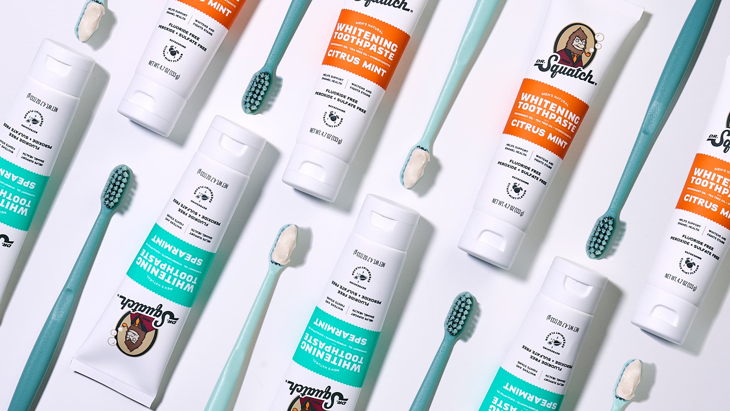 Spearmint Whitening Toothpaste - Wash Away the Funk