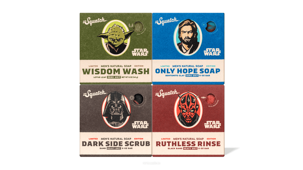 Star Wars Collection I 4-Pack - Give Your Shower Swagger