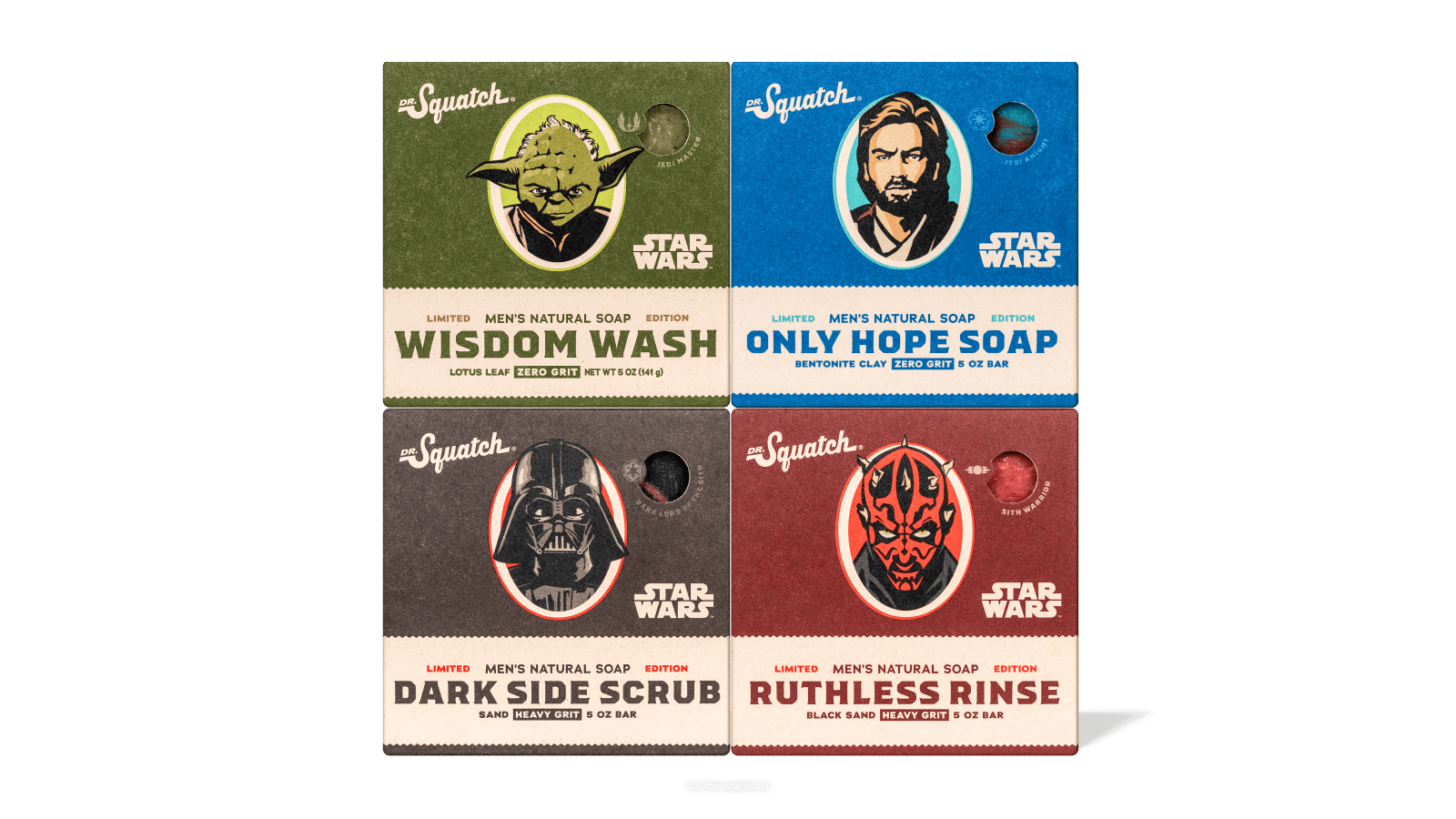 Star Wars Collection I 4-Pack - Give Your Shower Swagger
