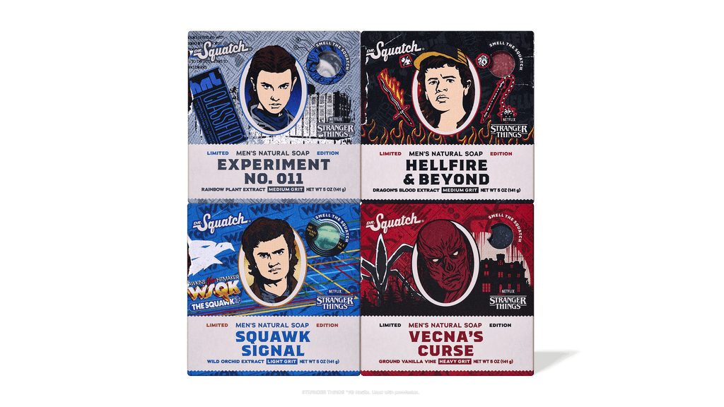 Stranger Things 4-Pack - Smell Like You Tried