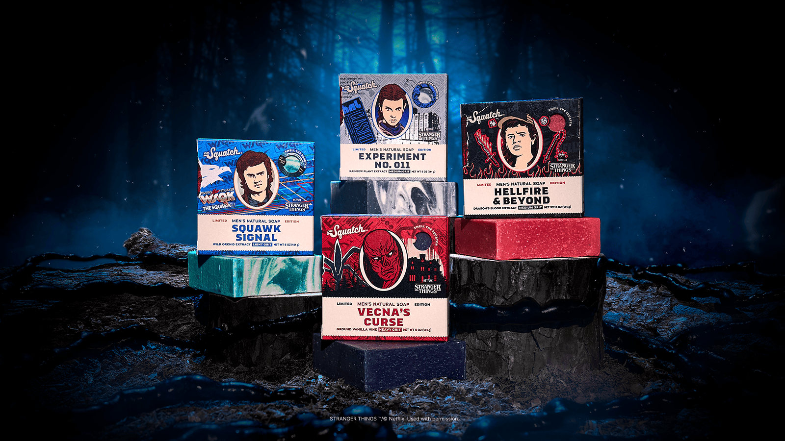 Stranger Things 4-Pack - Smell Like You Tried