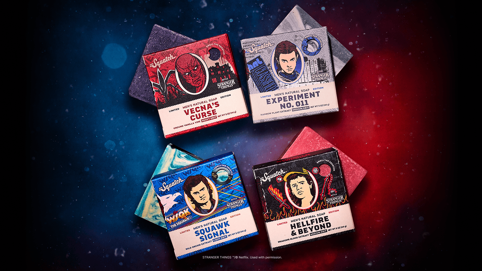 Stranger Things 4-Pack - Smell Like You Tried