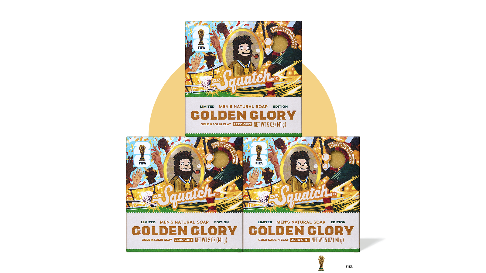Golden Glory Hat-Trick Pack - Shower Fuel for Men