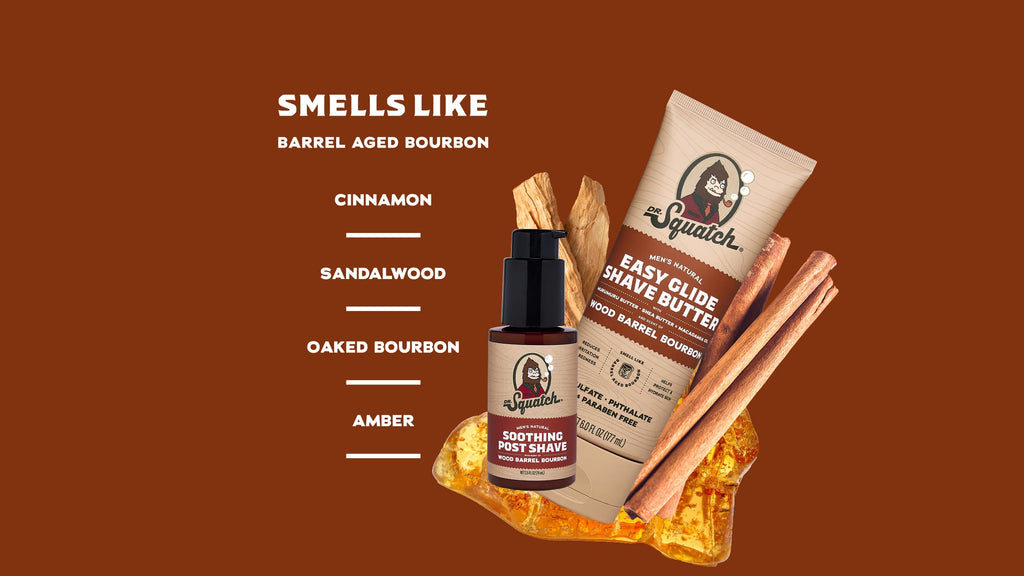 Wood Barrel Bourbon Glide Guy Bundle - Bring Fresh to Your Bathroom