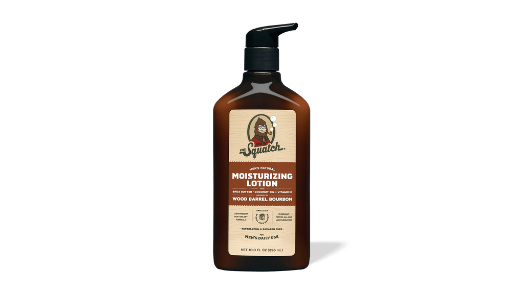 Wood Barrel Bourbon Lotion - Wash Better and Smell Better
