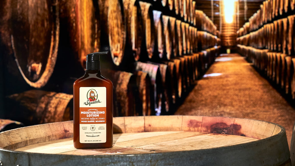 Wood Barrel Bourbon Lotion - Wash Better and Smell Better