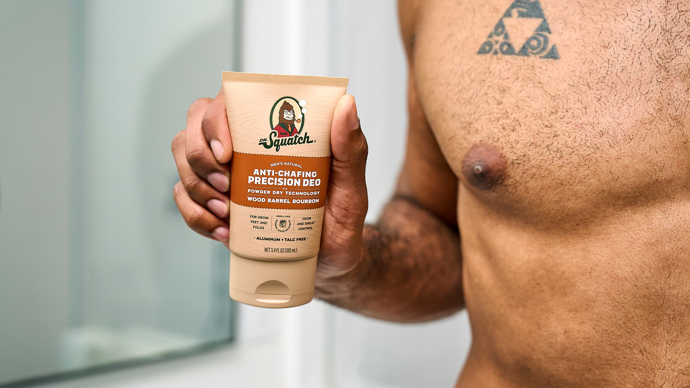 Wood Barrel Bourbon Precision Deo - Find a Better Way to Lather