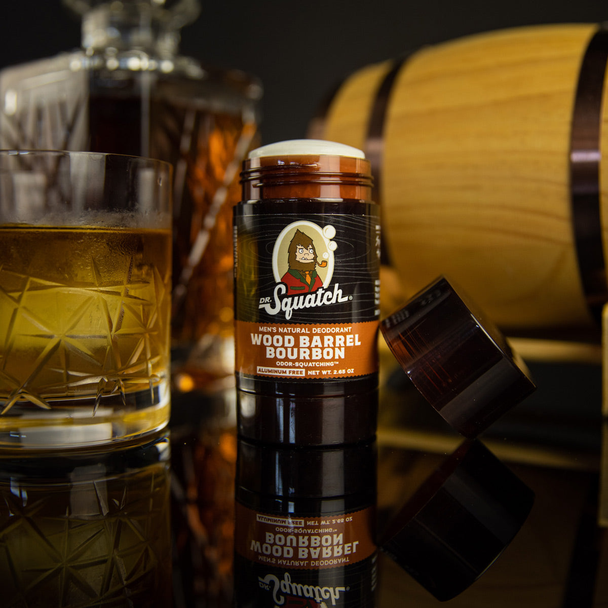 Essentials: Wood Barrel Bourbon Deodorant - Fresh Enough for Anything