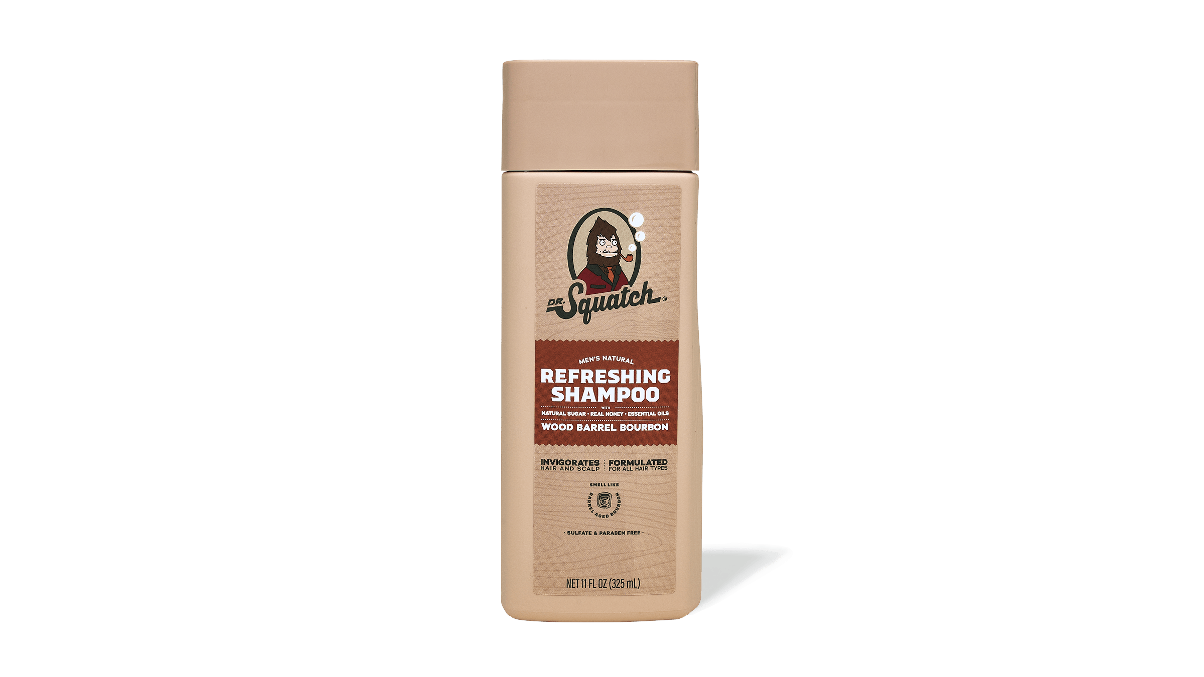 Wood Barrel Bourbon Shampoo - Your Daily Fresh Reset