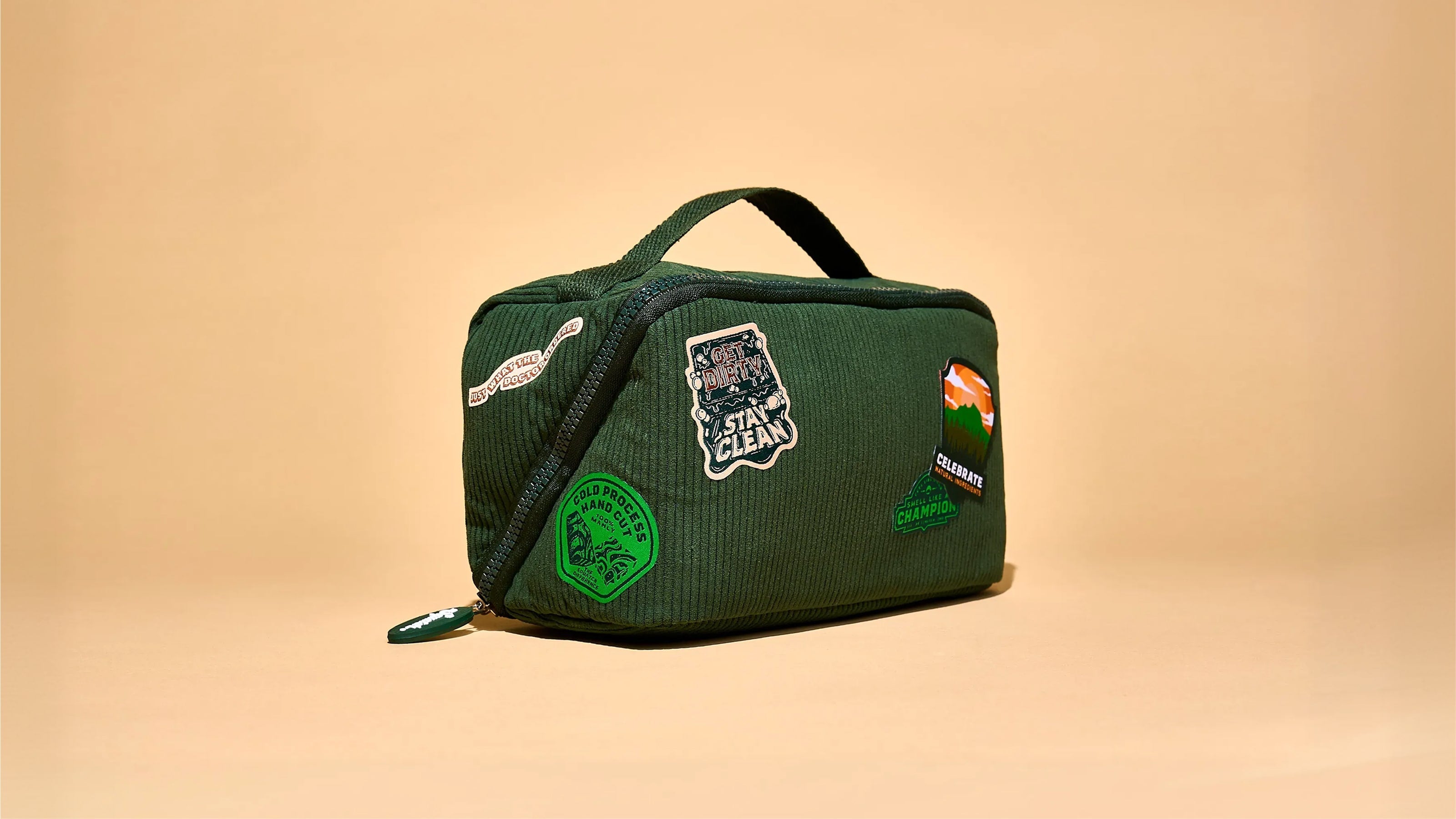 Corduroy Toiletry Bag - Fresh Skin Strong Start
