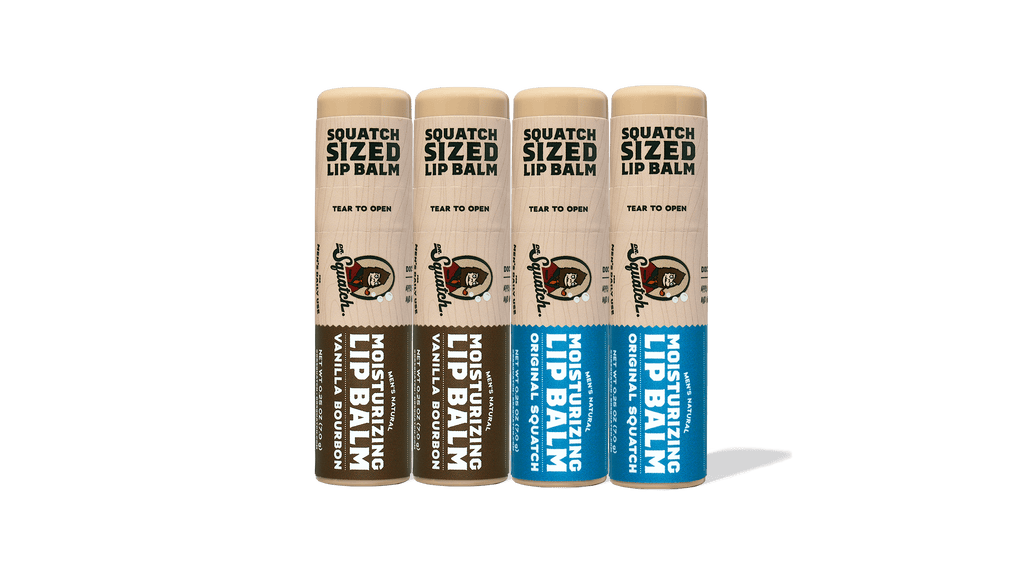 Lip Balm 4-Pack - Daily Clean With Bold Scent