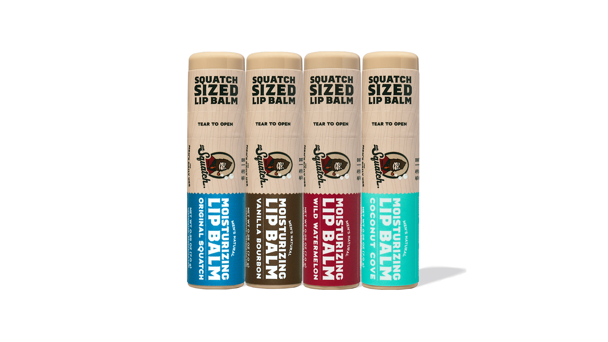 Lip Balm 4-Pack - The Bar Men Reach For