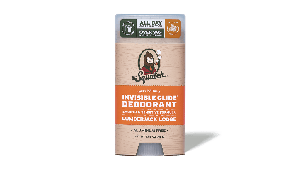 Lumberjack Lodge Invisible Glide Deodorant - Shower Gear That Delivers