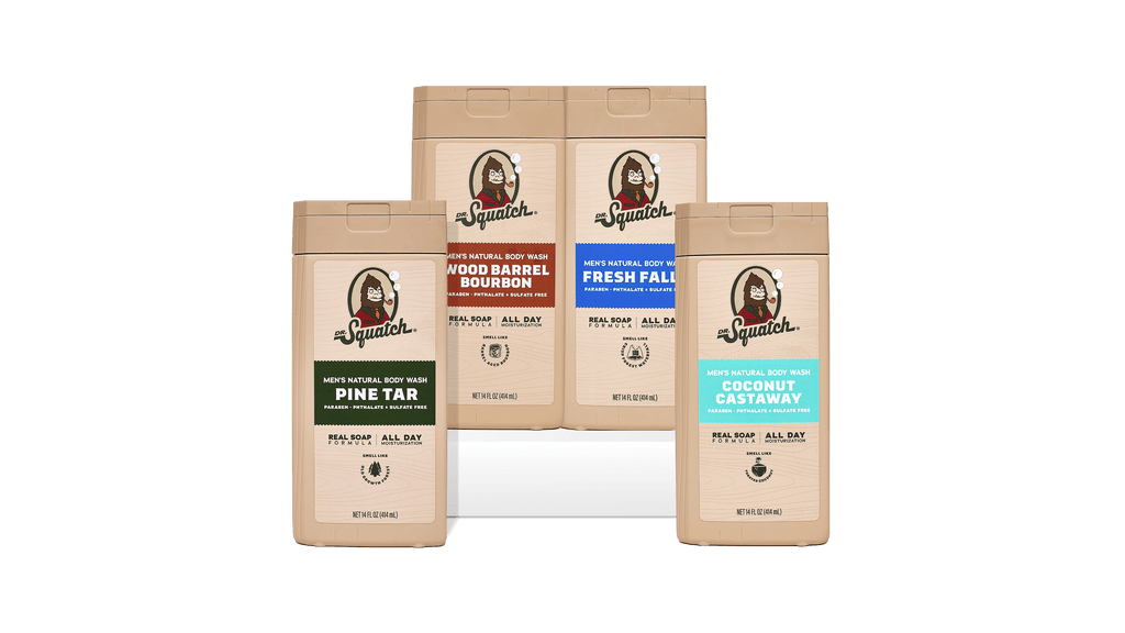 Body Wash 4-Pack - The Bar Means Business