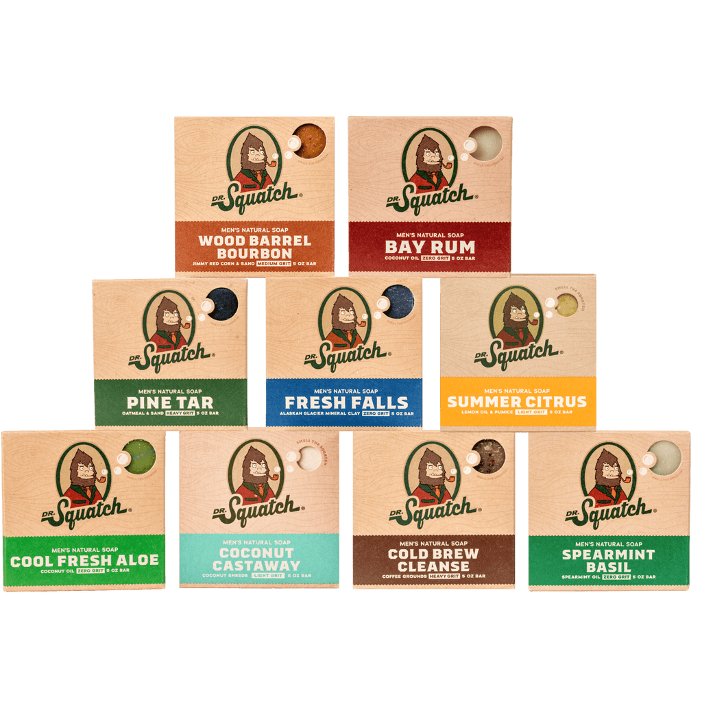 FREE Toiletry Bag + 9-Pack Bar Soap - Shower Fresh Every Morning